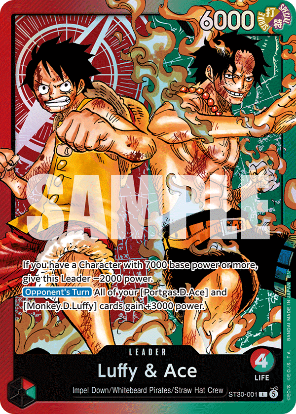 Luffy & Ace — ST30-001