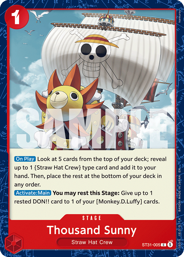 Thousand Sunny — ST31-005