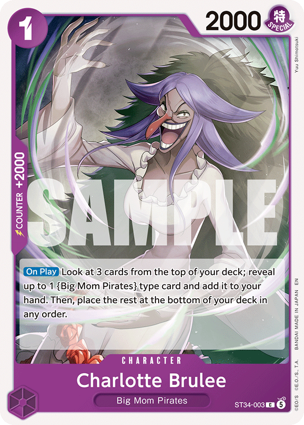 Charlotte Brulee — ST34-003